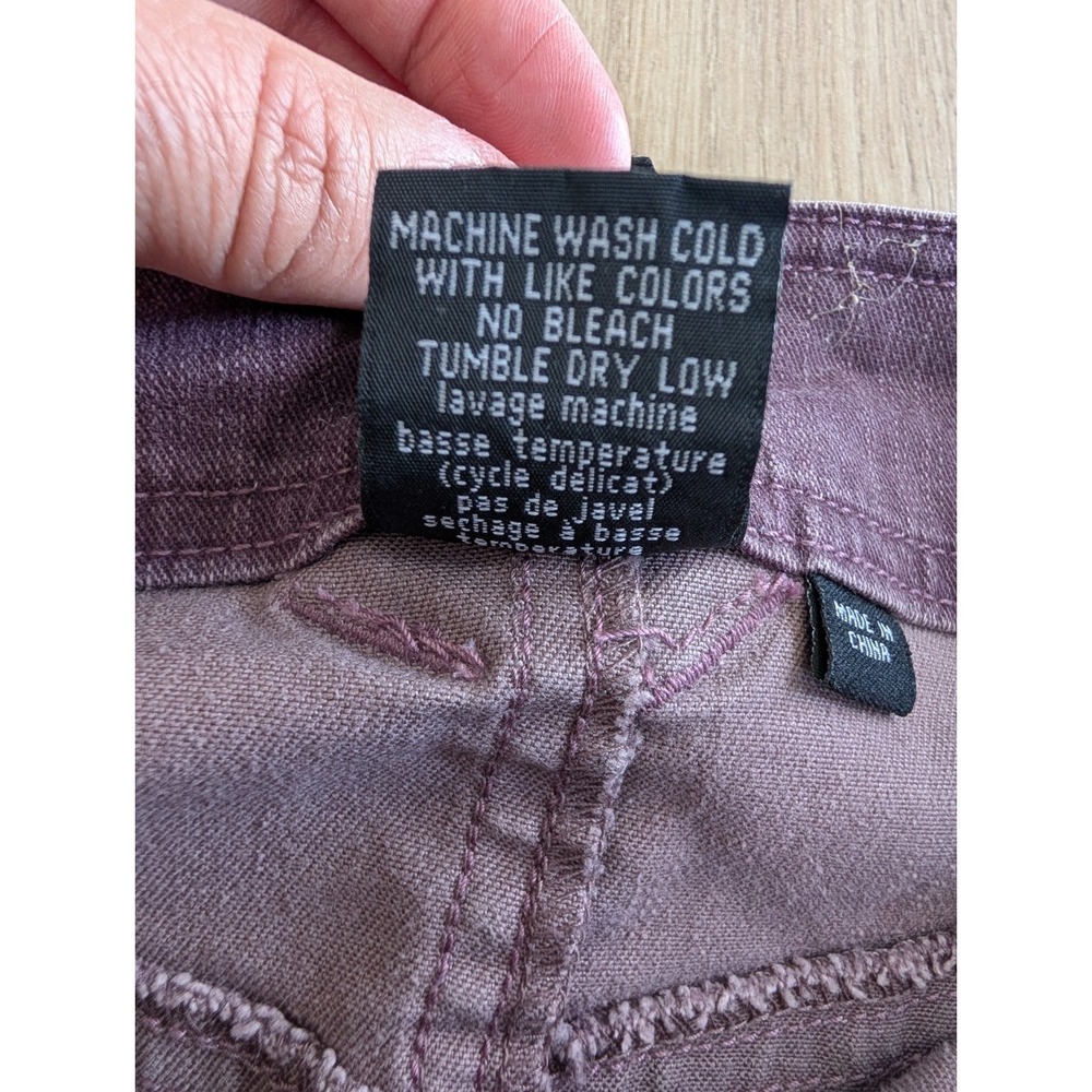 Kuhl Lydia Cord Skirt Womens 4 Purple A-Line Stretch Pockets Casual RARE - Picture 4 of 9